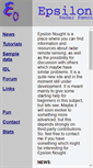 Mobile Screenshot of epsilon.nought.de